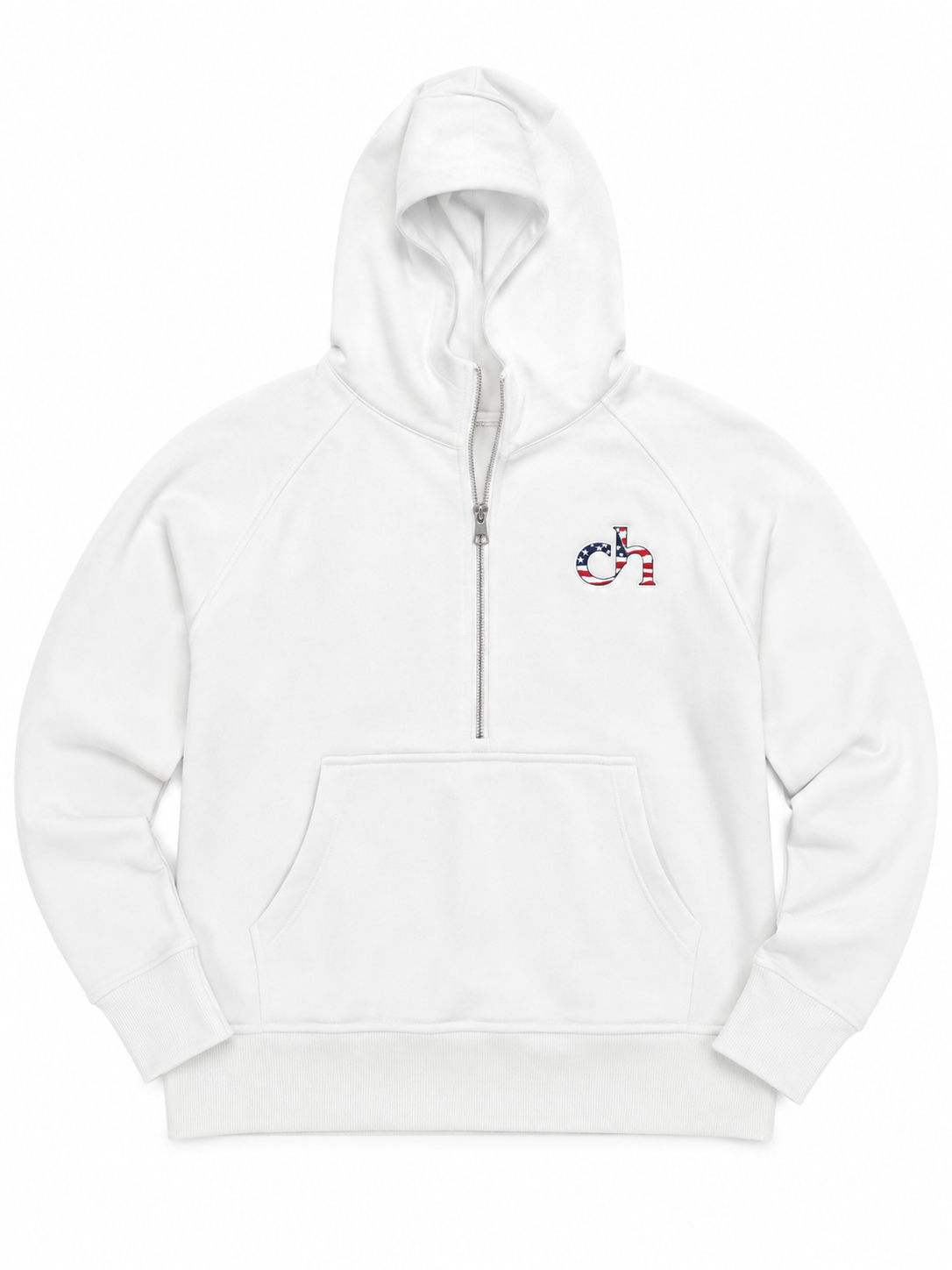 Cascia Hall Stars & Stripes "ch" Fleece Half-Zip Main image
