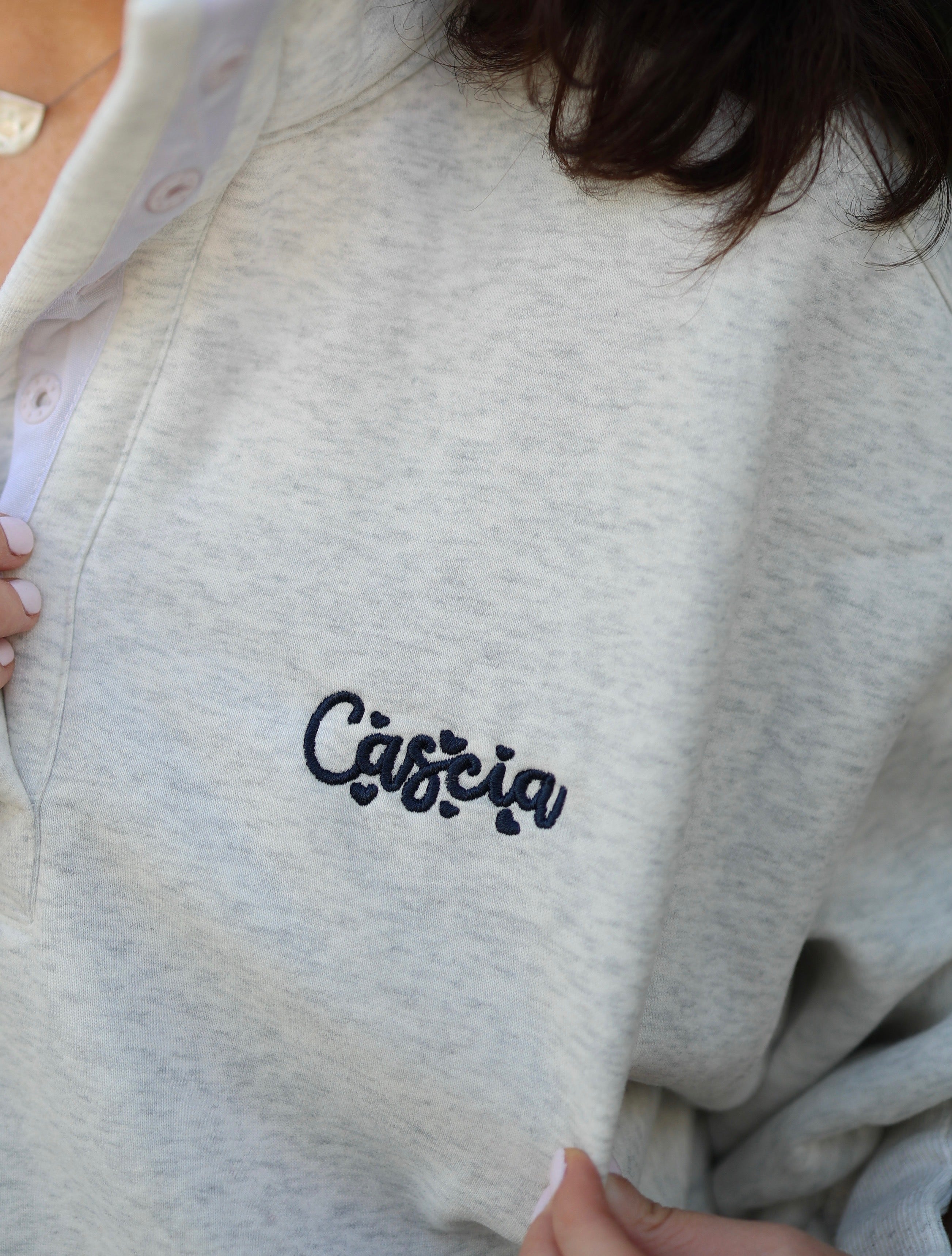 Limited Edition Cascia Hearts Snapback Pullover