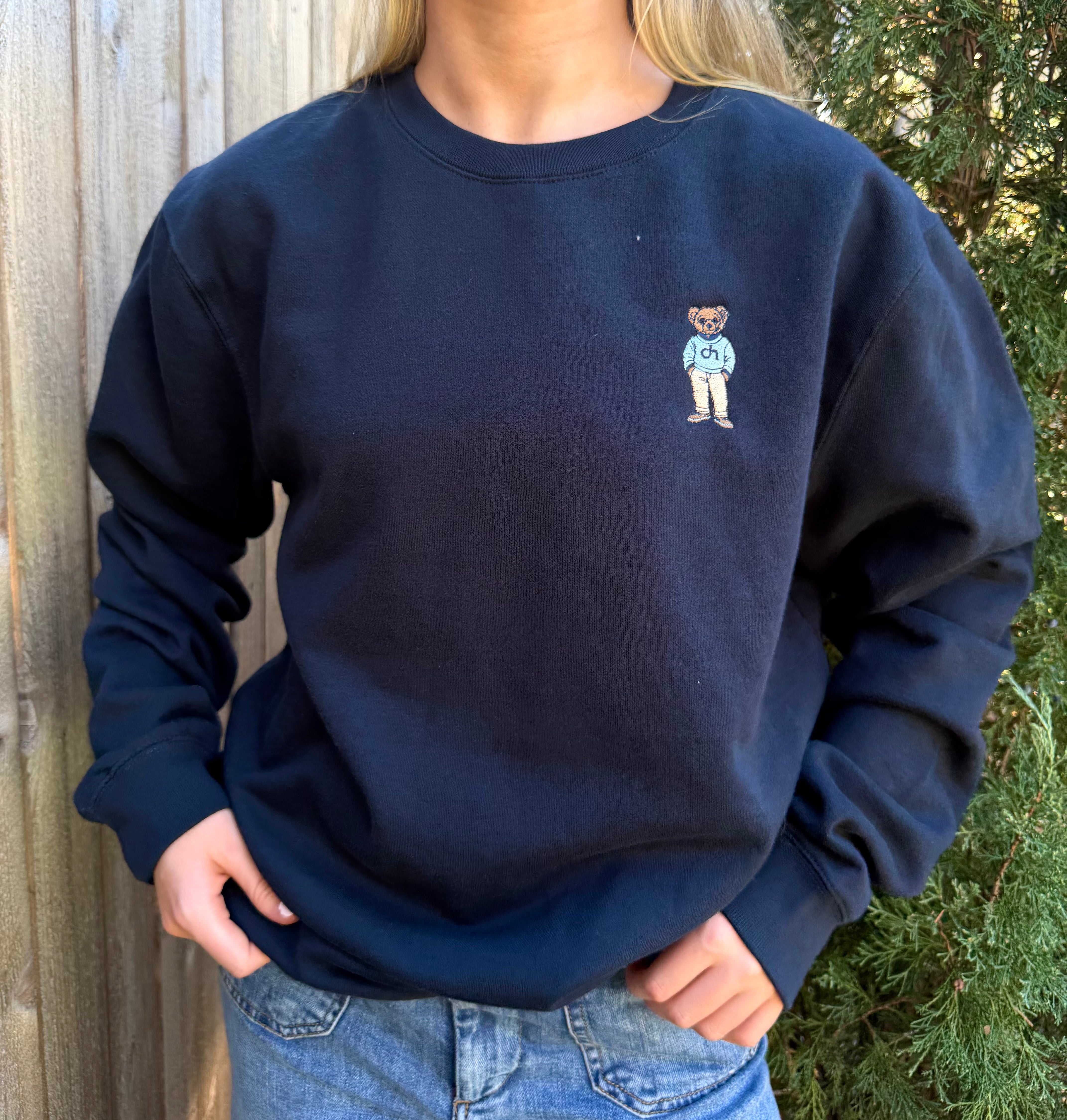CH Teddy Bear Crew – Navy Secondary image