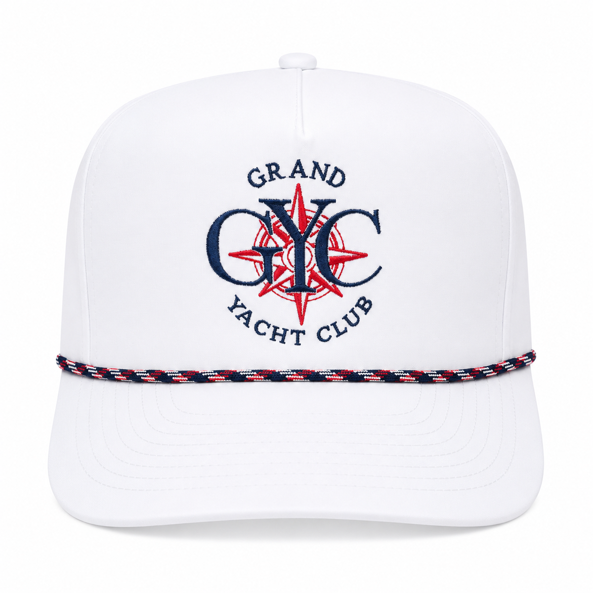 Grand Yacht Club Compass Rope Hat