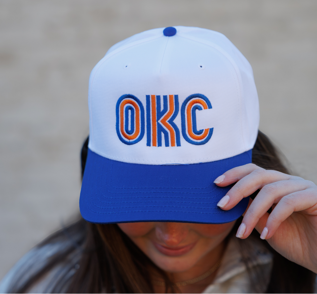 OKC Retro Stripe Hat
