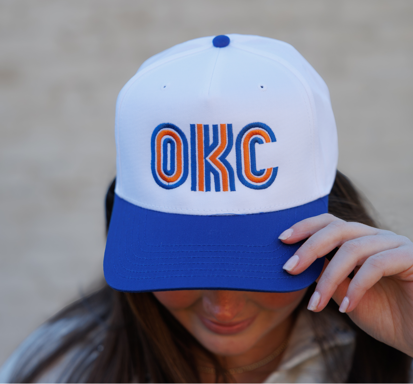 OKC Retro Stripe Hat