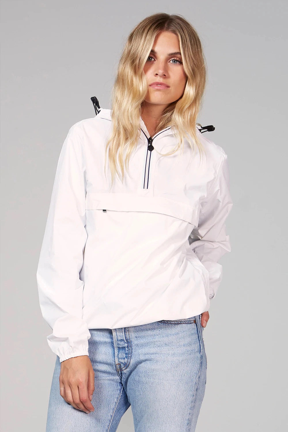 Cascia Quarter Zip Packable Rain Jacket Secondary image