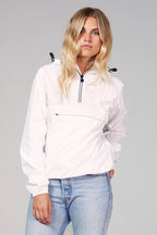 Cascia Quarter Zip Packable Rain Jacket