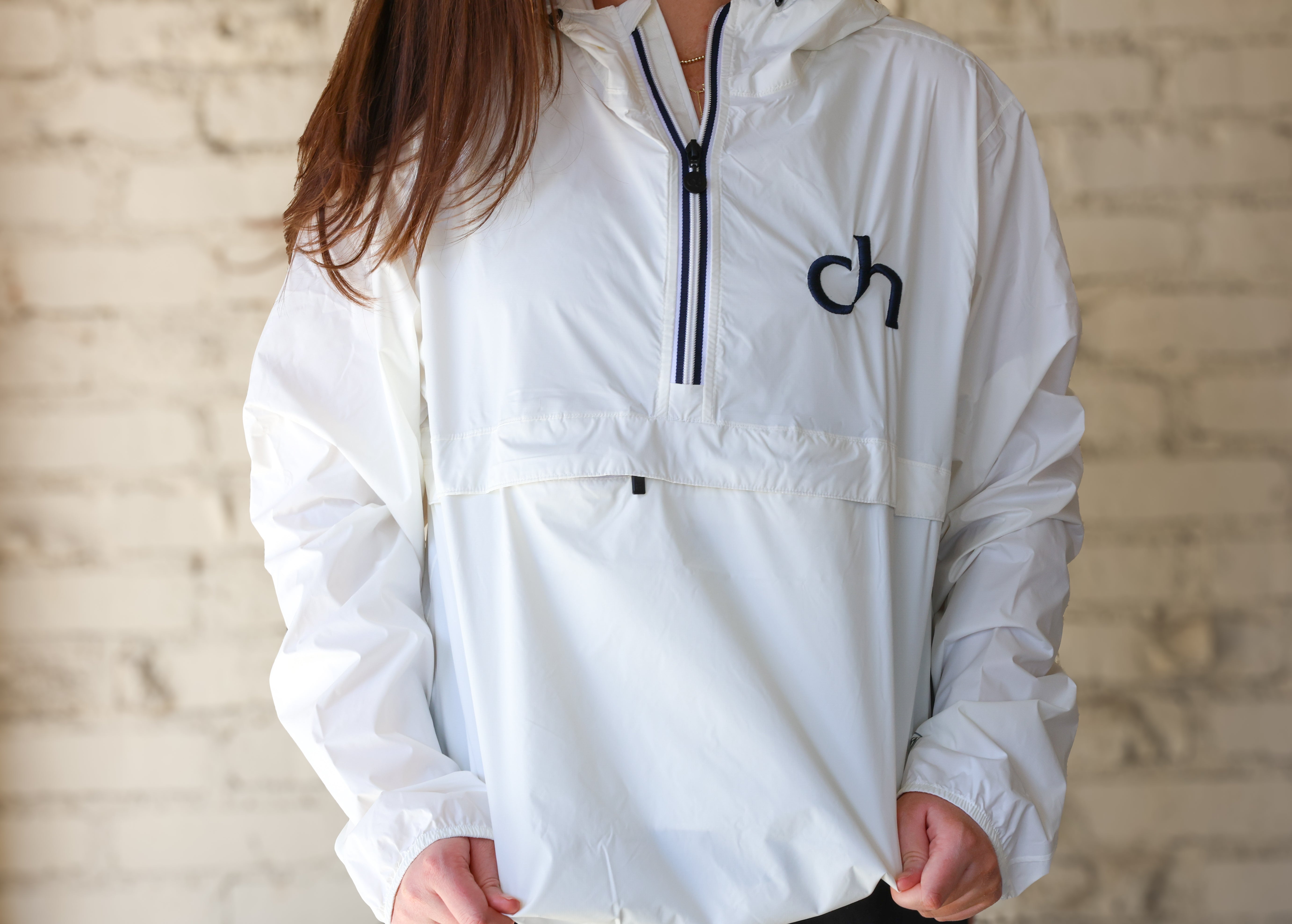 Cascia Quarter Zip Packable Rain Jacket Main image
